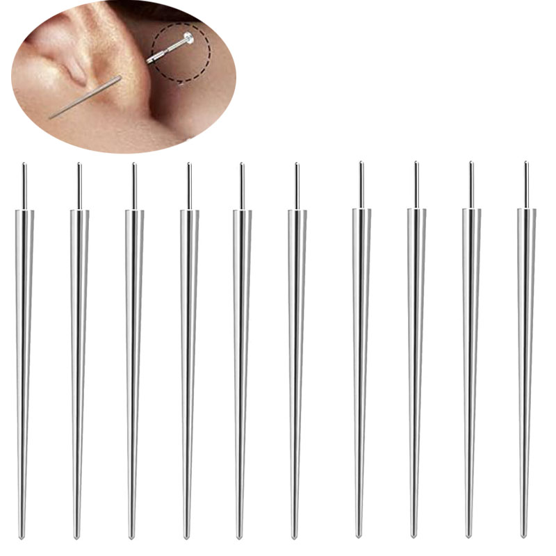 Nipple Bar Curved - 10 Pcs ASTM F136 Titanium Piercing