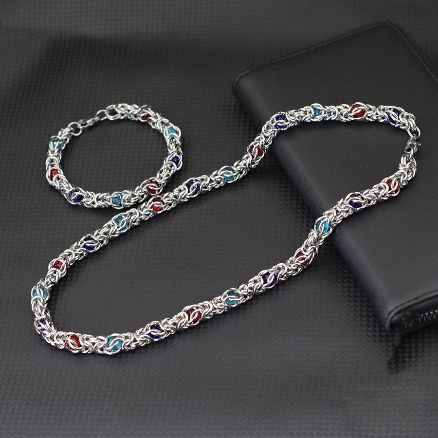 Body Jewelry Unique - Unique Motorcycle Equipment Men Necklace Braclet