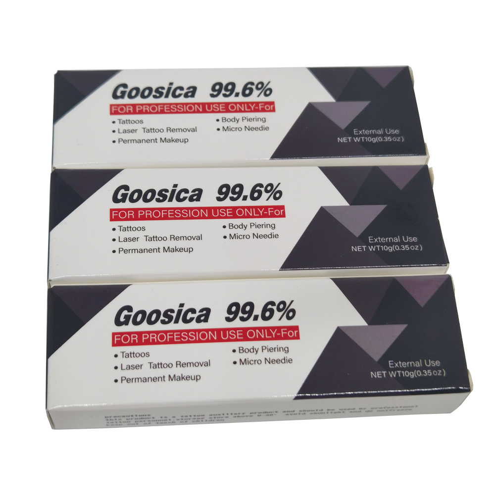 Body Jewelry Eyebrow - New 99.6% Goosica Tattoo Cream Before