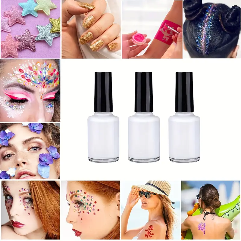 3-Pack Liquid Body Paint Glue  - Body Jewelry Glue recensione e prezzo