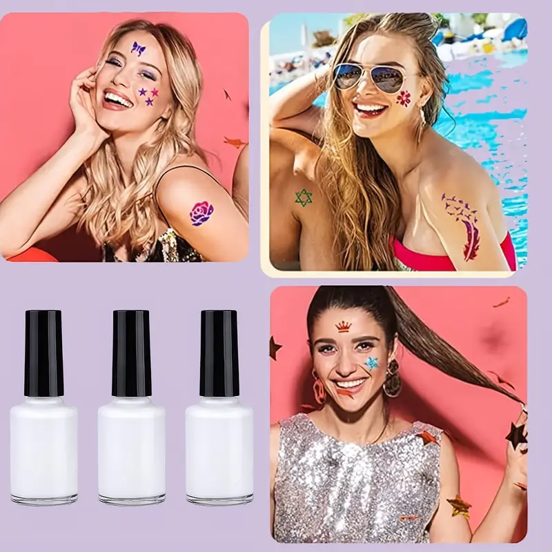 3-Pack Liquid Body Paint Glue  - Body Jewelry Glue recensione e prezzo