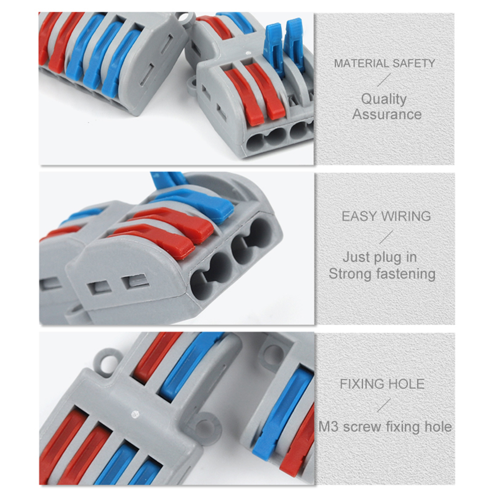 Quick Wire Connector Universal - Threadless Push Pin recensione e prezzo