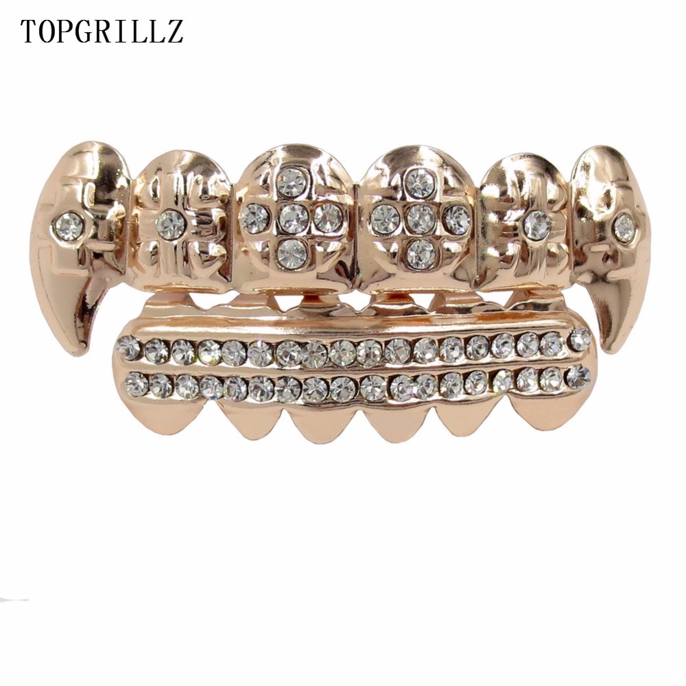 TOPGRILLZ Real Rose Gold Color - Body Jewelry Real Gold recensione e prezzo