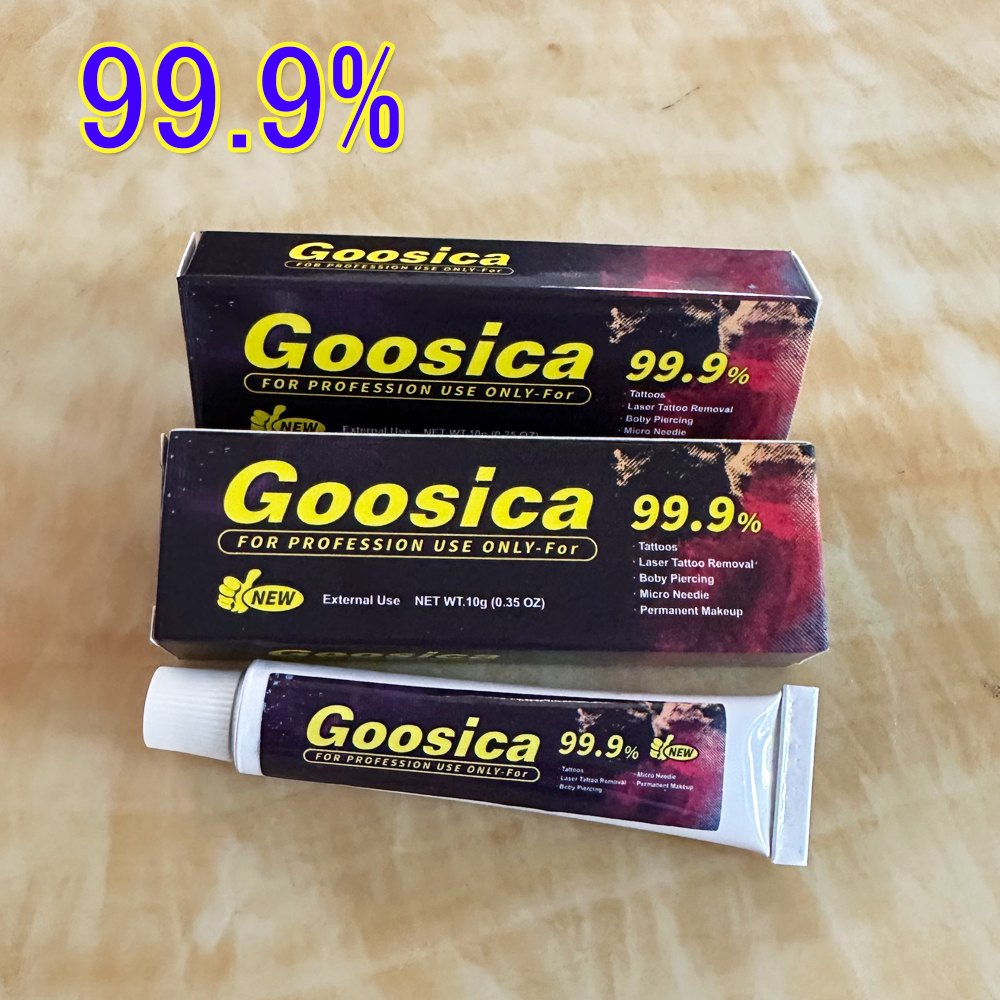 New 99.9% Goosica Tattoo Cream - Body Jewelry Eyebrow recensione e prezzo