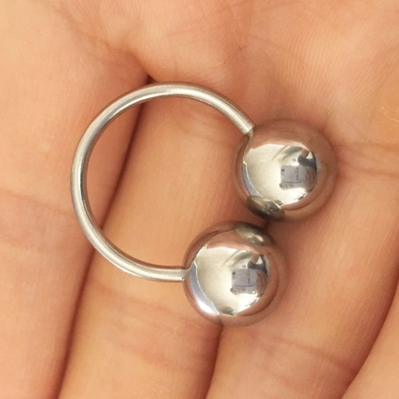 Big Ball Stainless Steel Barbe - Nipple Bar Curved recensione e prezzo