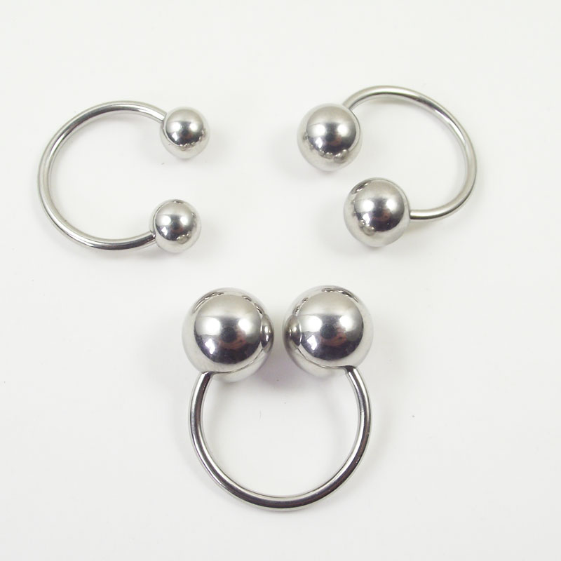 Big Ball Stainless Steel Barbe - Nipple Bar Curved recensione e prezzo