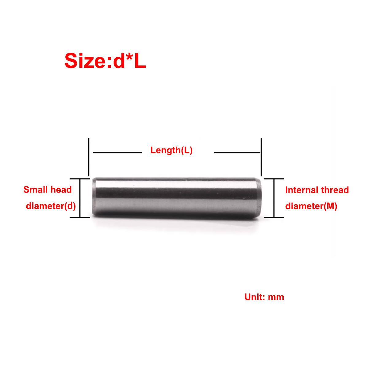 A3 Steel Internal Thread Conic - Threadless Push Pin recensione e prezzo
