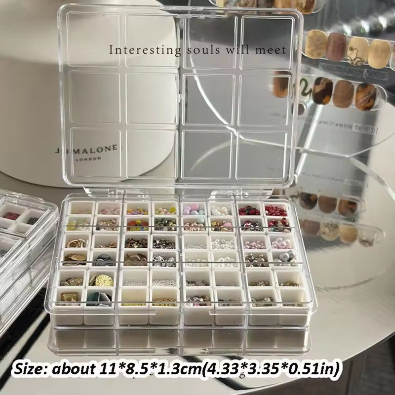 48 Grids Nail Accessories Stor - Body Jewelry Display recensione e prezzo