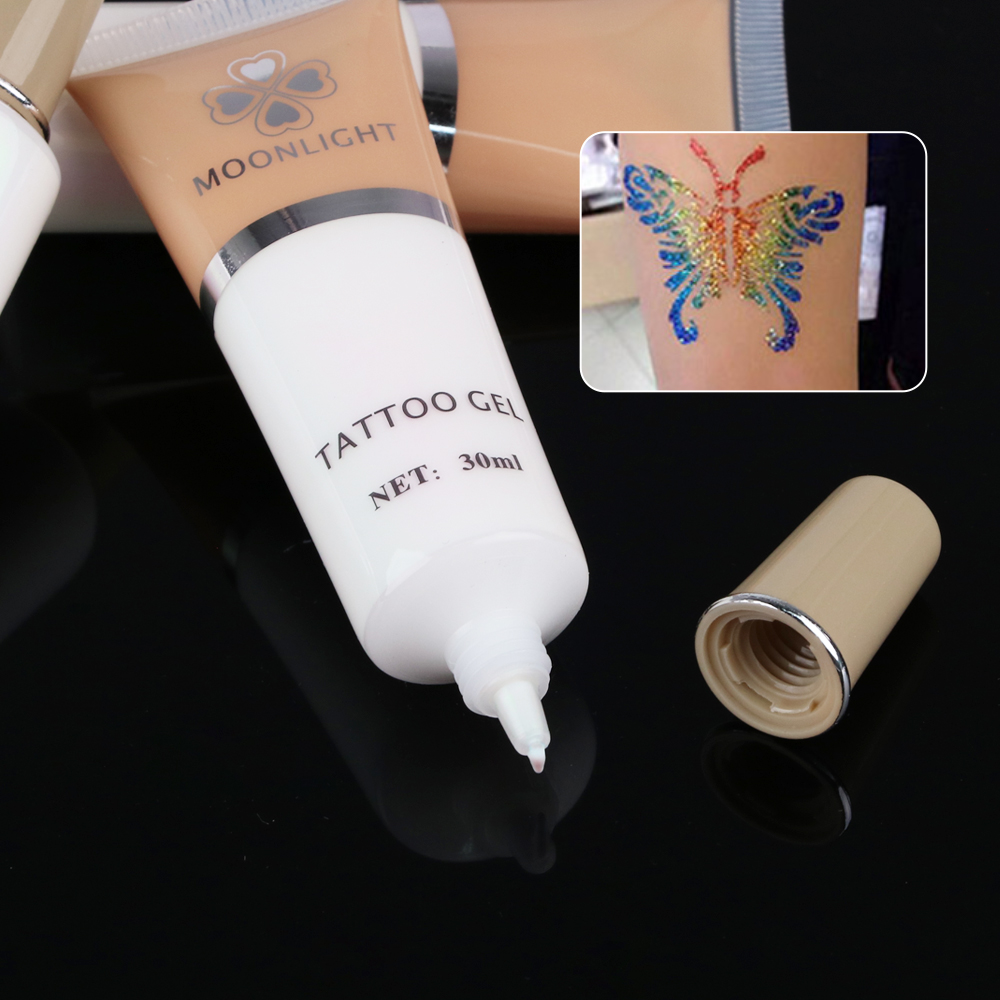 10 Pieces Glitter Tattoo Glue  - Body Jewelry Glue recensione e prezzo