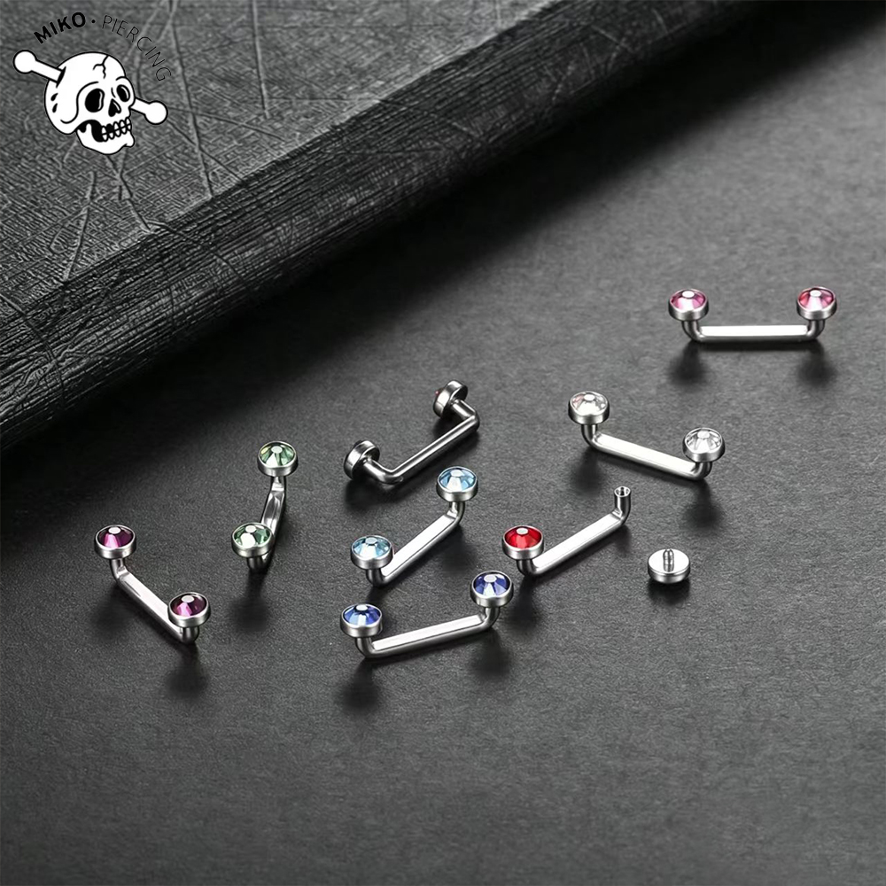ASTM F136 Titanium CZ Micro De - Body Jewelry Dermal recensione e prezzo