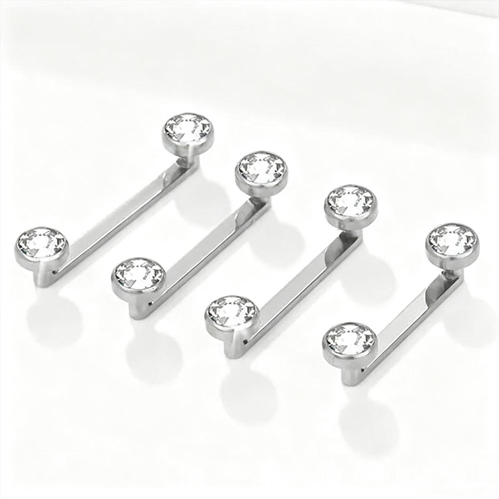 ASTM F136 Titanium CZ Micro De - Body Jewelry Dermal recensione e prezzo