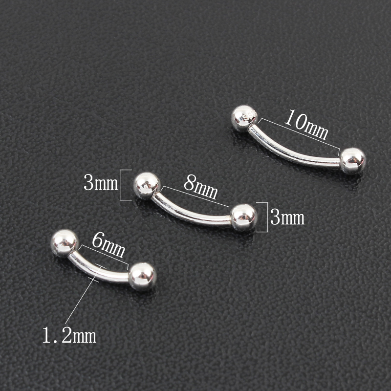 925 sterling silver Eyebrow na - Body Jewelry Eyebrow recensione e prezzo