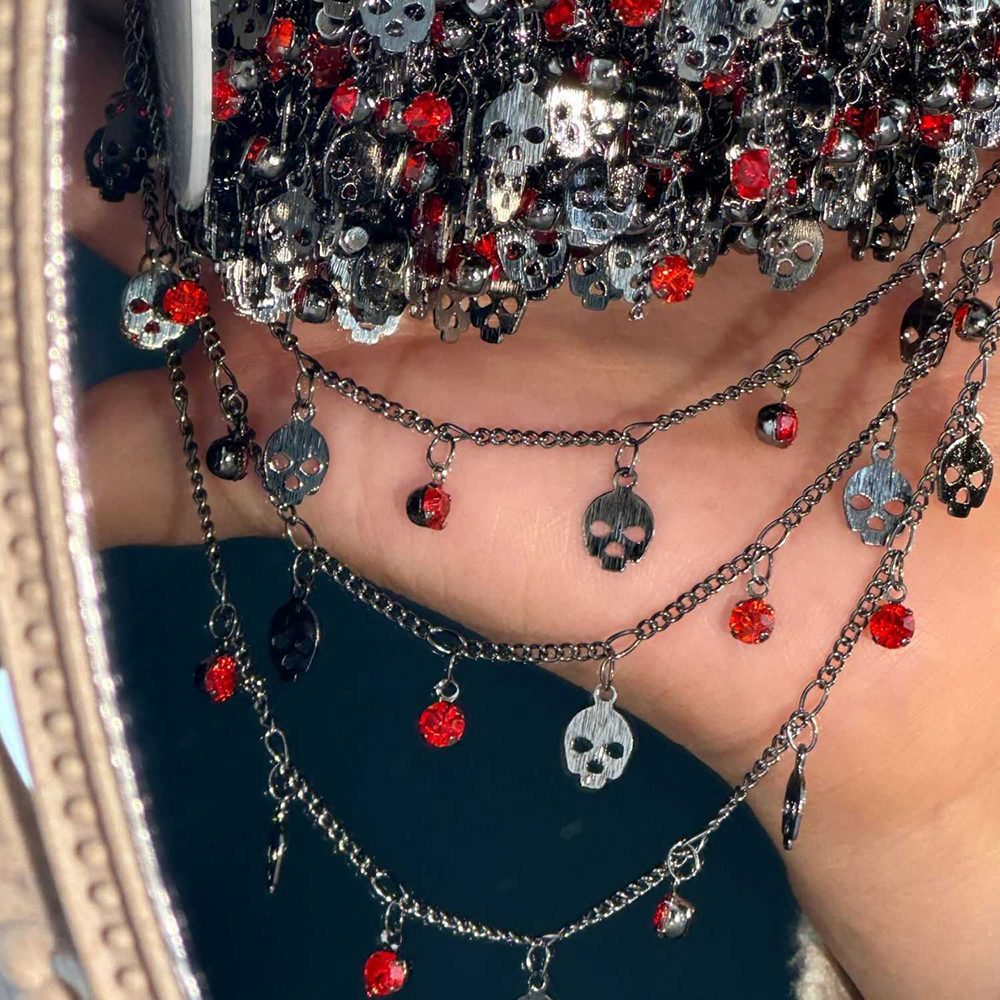 0.5/1 Meter Goth Style Black C - Body Jewelry Unique recensione e prezzo