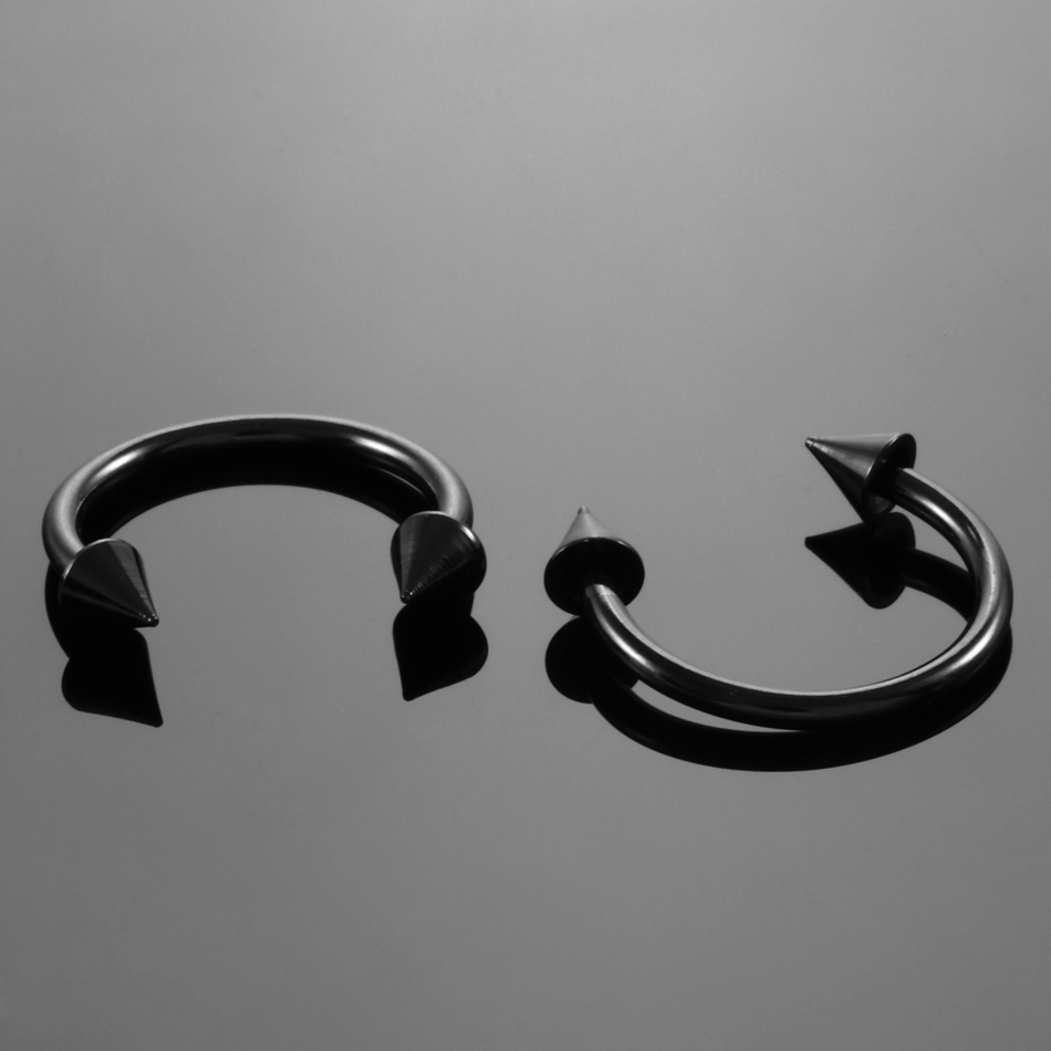 1PC G23 Titanium Circular Pier - Body Jewelry Internally Threaded recensione e prezzo