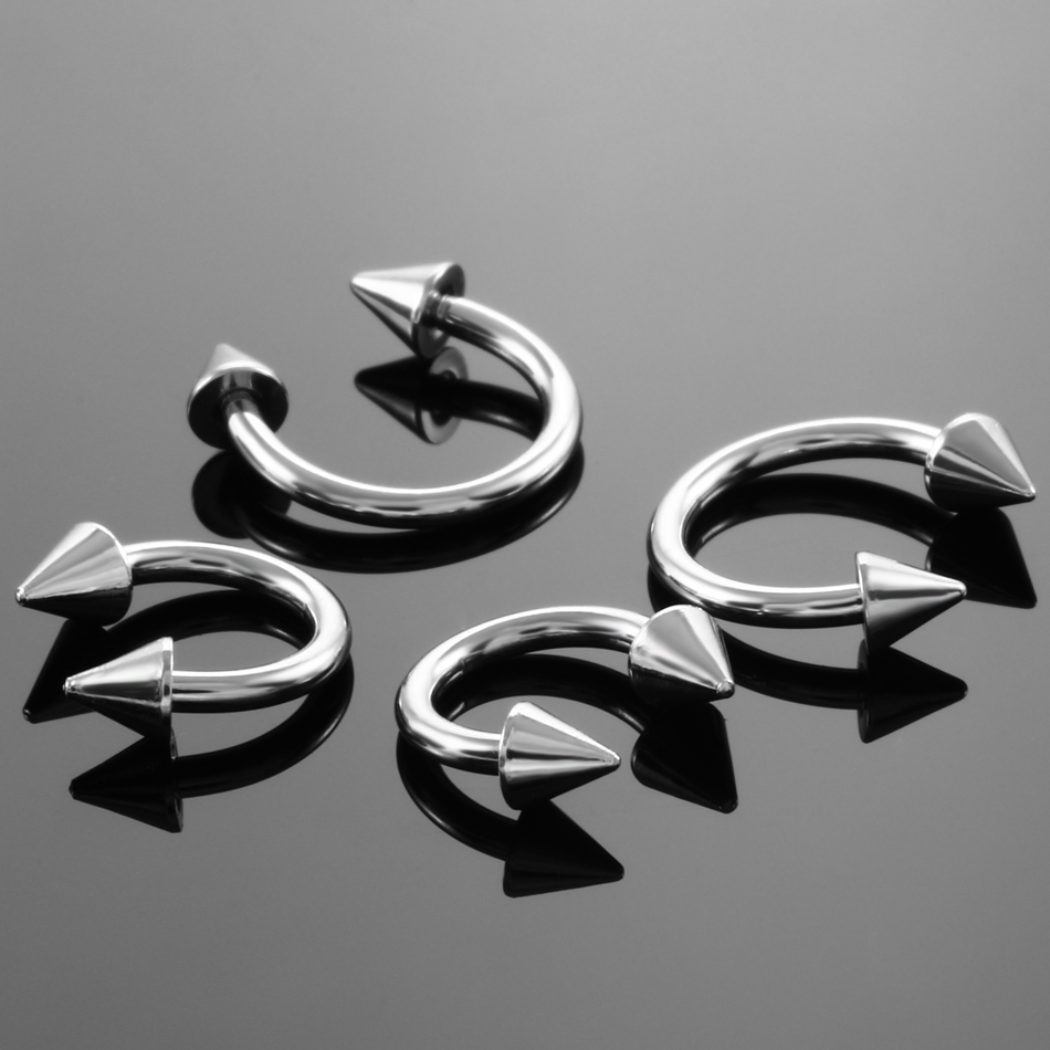 1PC G23 Titanium Circular Pier - Body Jewelry Internally Threaded recensione e prezzo