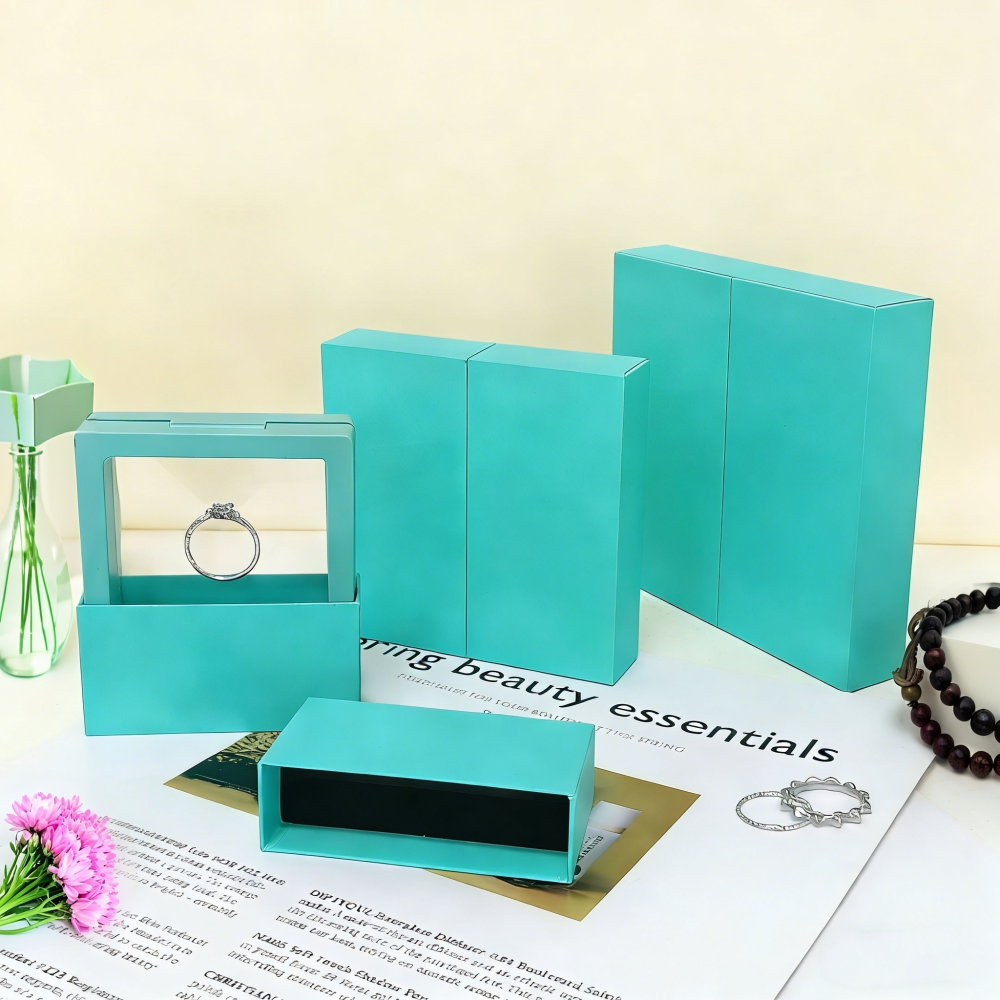 Transparent Floating Box Anti- - Body Jewelry Display recensione e prezzo