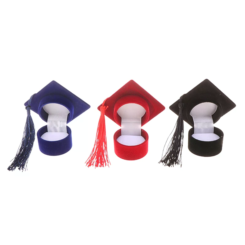 Creative Doctoral Hat Shape Ri - Body Jewelry Display recensione e prezzo