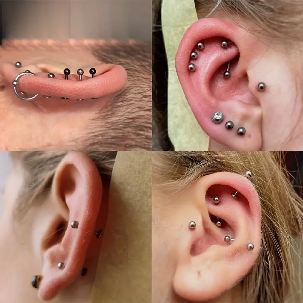 10pcs G23 Titanium Internally  - Body Jewelry Internally Threaded recensione e prezzo