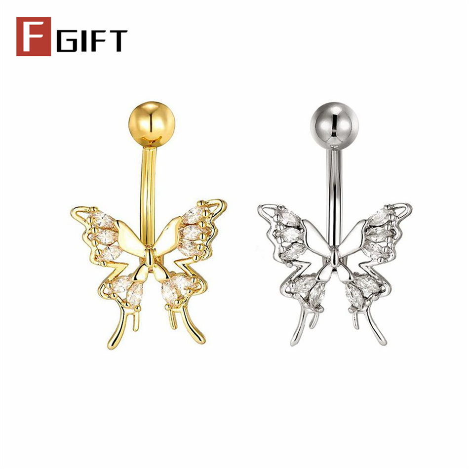 Glittering Hollow Butterfly Na - Zoor Body Jewelry recensione e prezzo