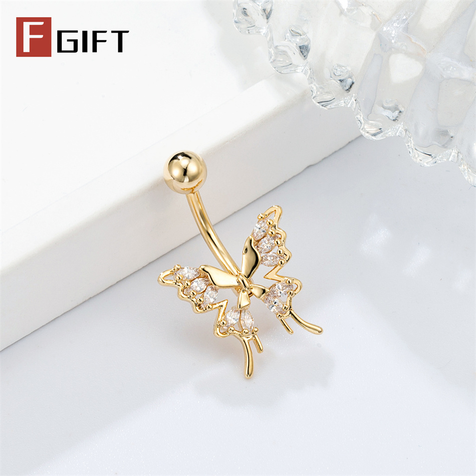 Glittering Hollow Butterfly Na - Zoor Body Jewelry recensione e prezzo