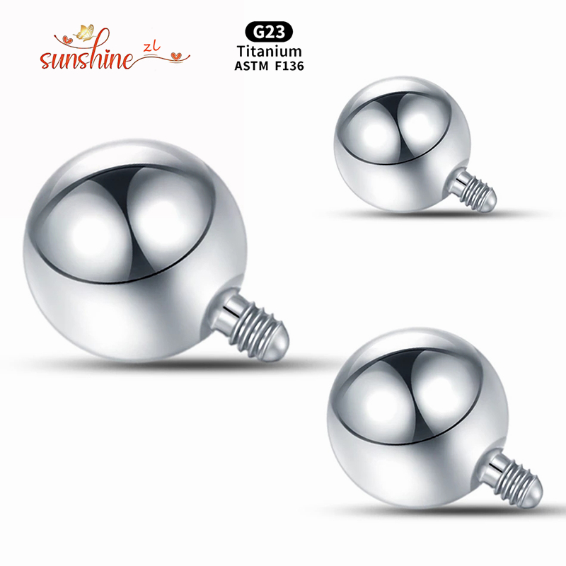 1PCS Internally Threaded Ball  - Body Jewelry Dermal recensione e prezzo