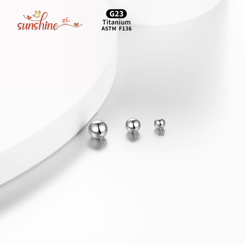 1PCS Internally Threaded Ball  - Body Jewelry Dermal recensione e prezzo