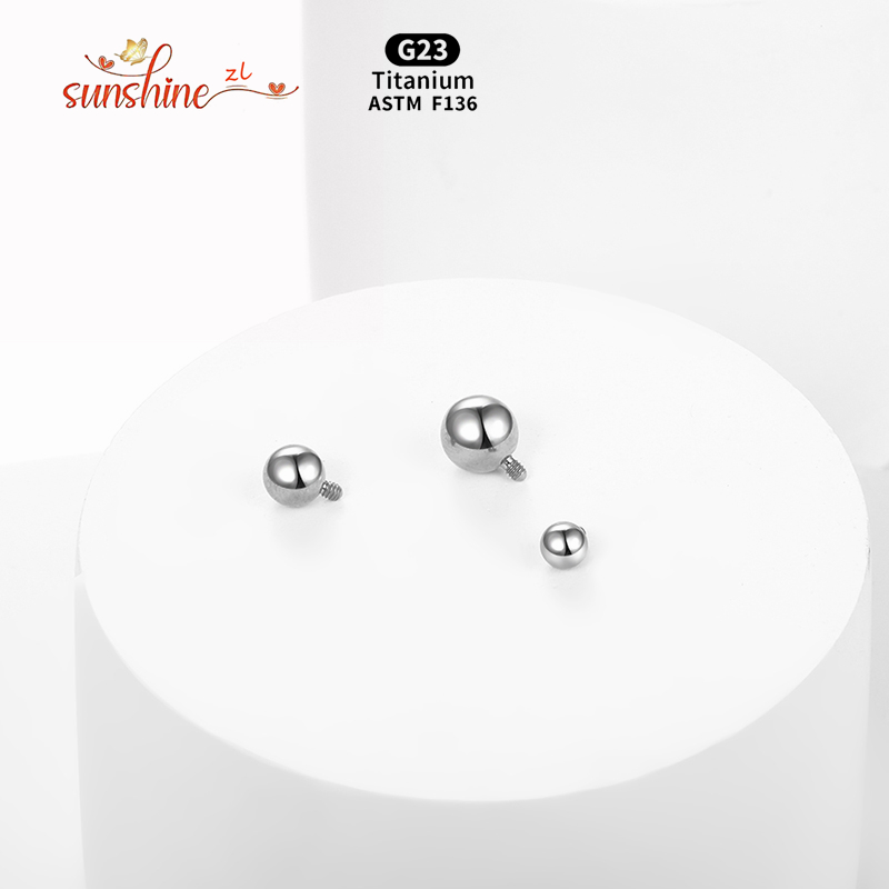 1PCS Internally Threaded Ball  - Body Jewelry Dermal recensione e prezzo