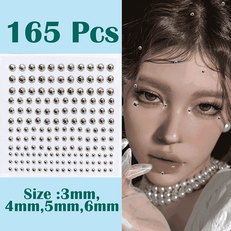3D Face Eyes Party Makeup Tatt - Body Jewelry Eyebrow recensione e prezzo