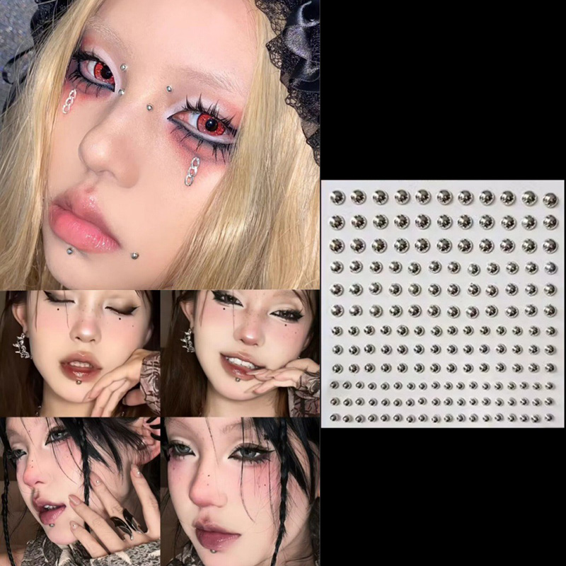 3D Face Eyes Party Makeup Tatt - Body Jewelry Eyebrow recensione e prezzo