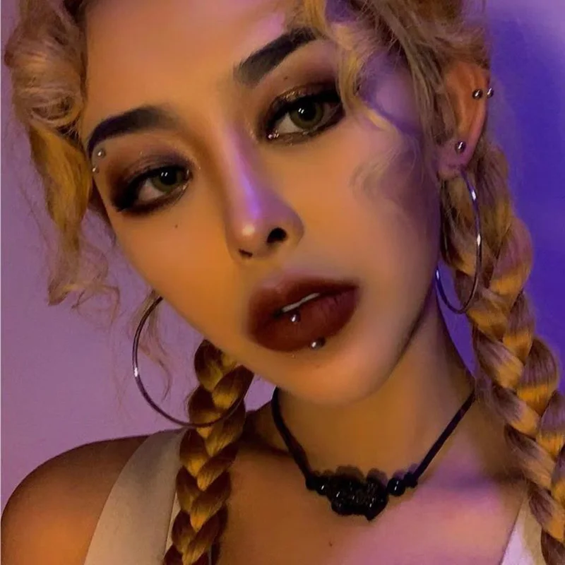 3D Face Eyes Party Makeup Tatt - Body Jewelry Eyebrow recensione e prezzo