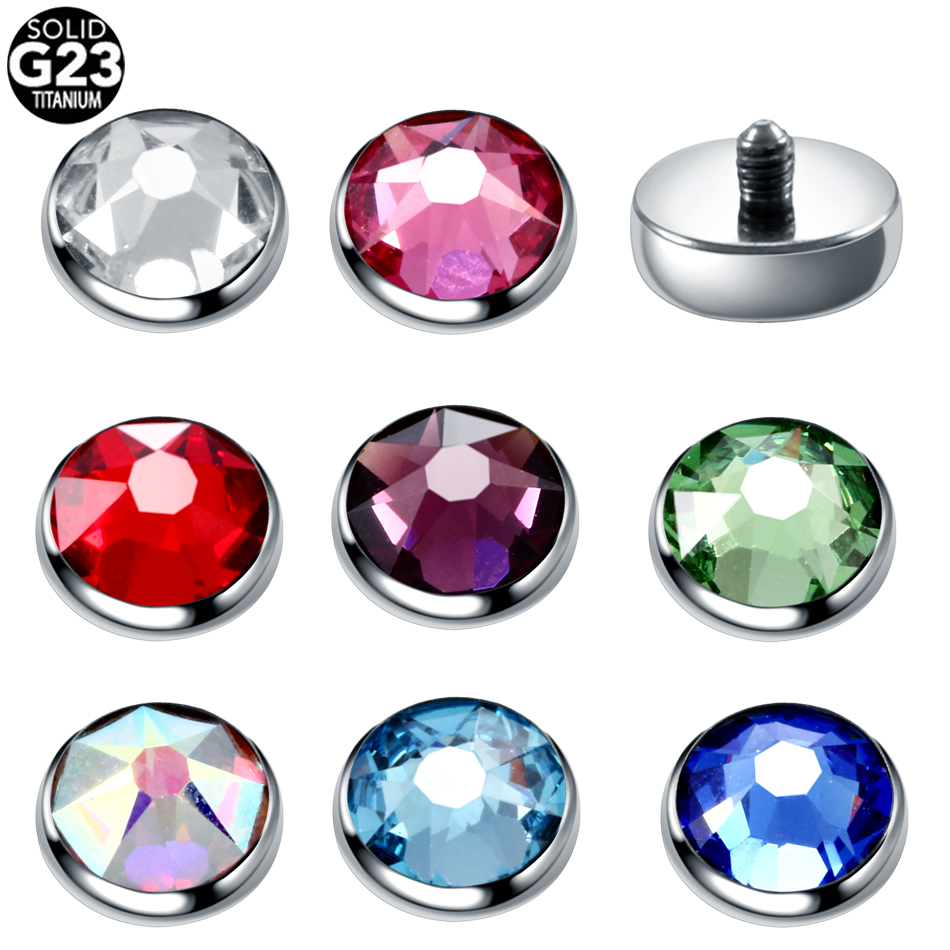 1PC G23 Titanium Dermal Anchor - Body Jewelry Dermal recensione e prezzo