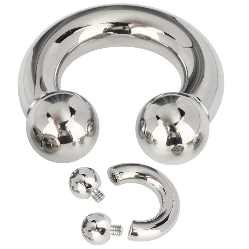 ASTM F136 Titanium PIERC Horse - Nipple Bar Curved recensione e prezzo