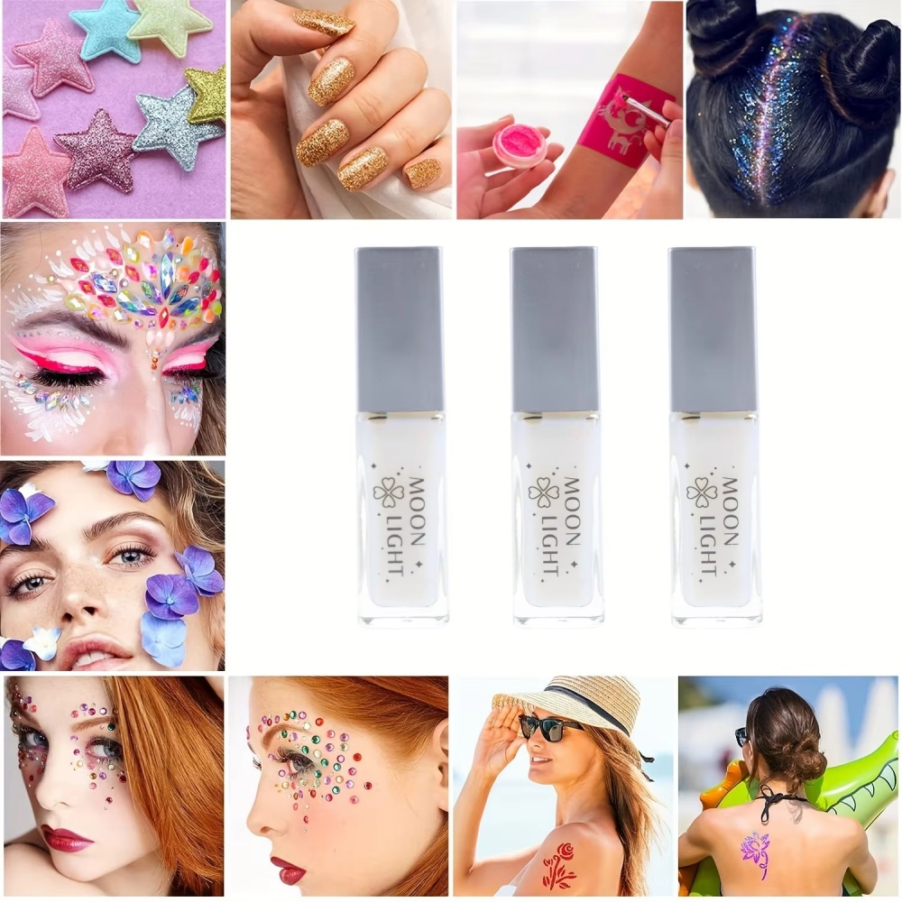 Skin-Friendly Glitter Glue 10m - Body Jewelry Glue recensione e prezzo