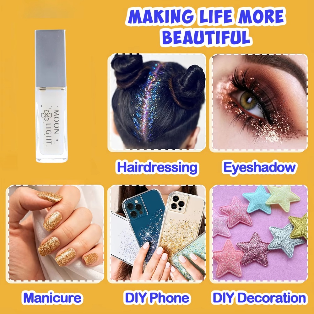 Skin-Friendly Glitter Glue 10m - Body Jewelry Glue recensione e prezzo