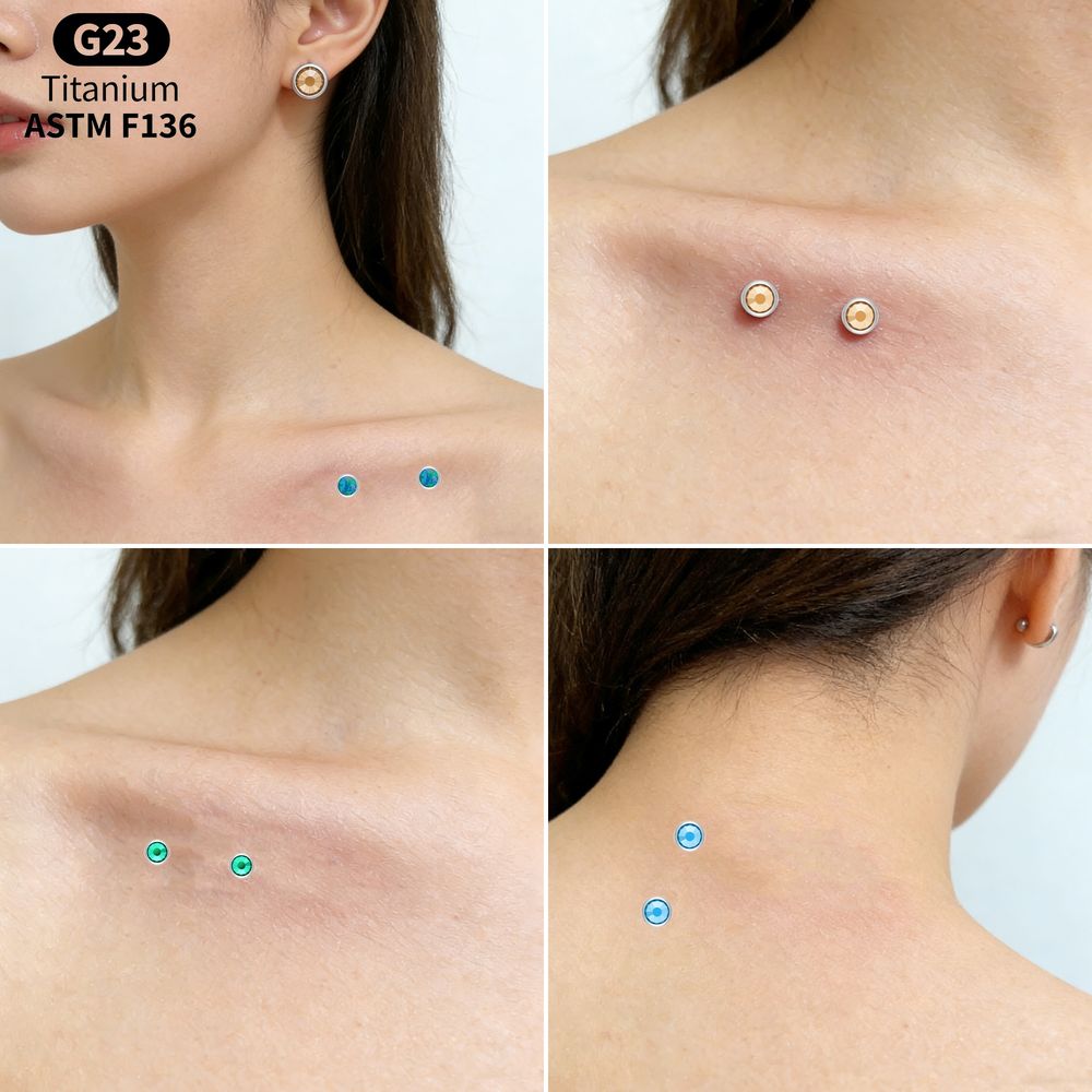 ASTM F136 Titanium Dermal Anch - Body Jewelry Dermal recensione e prezzo