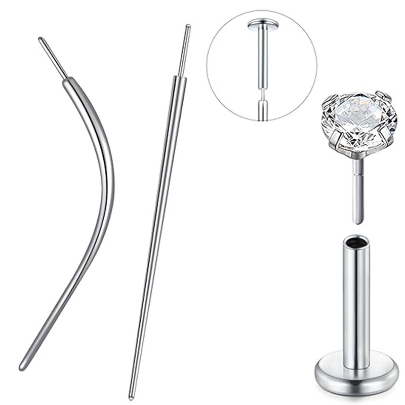 10 Pcs ASTM F136 Titanium Pier - Nipple Bar Curved recensione e prezzo