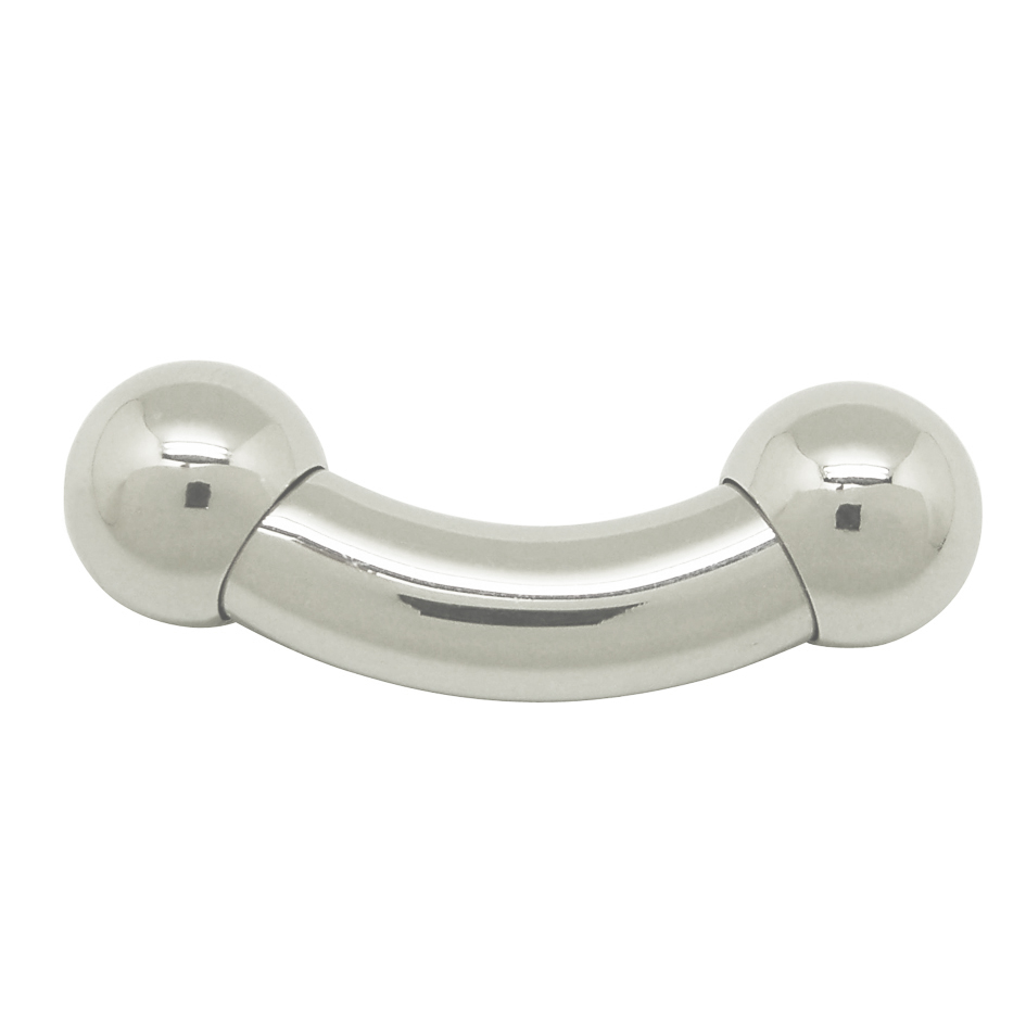 316L stainless steel body pier - Nipple Bar Curved recensione e prezzo