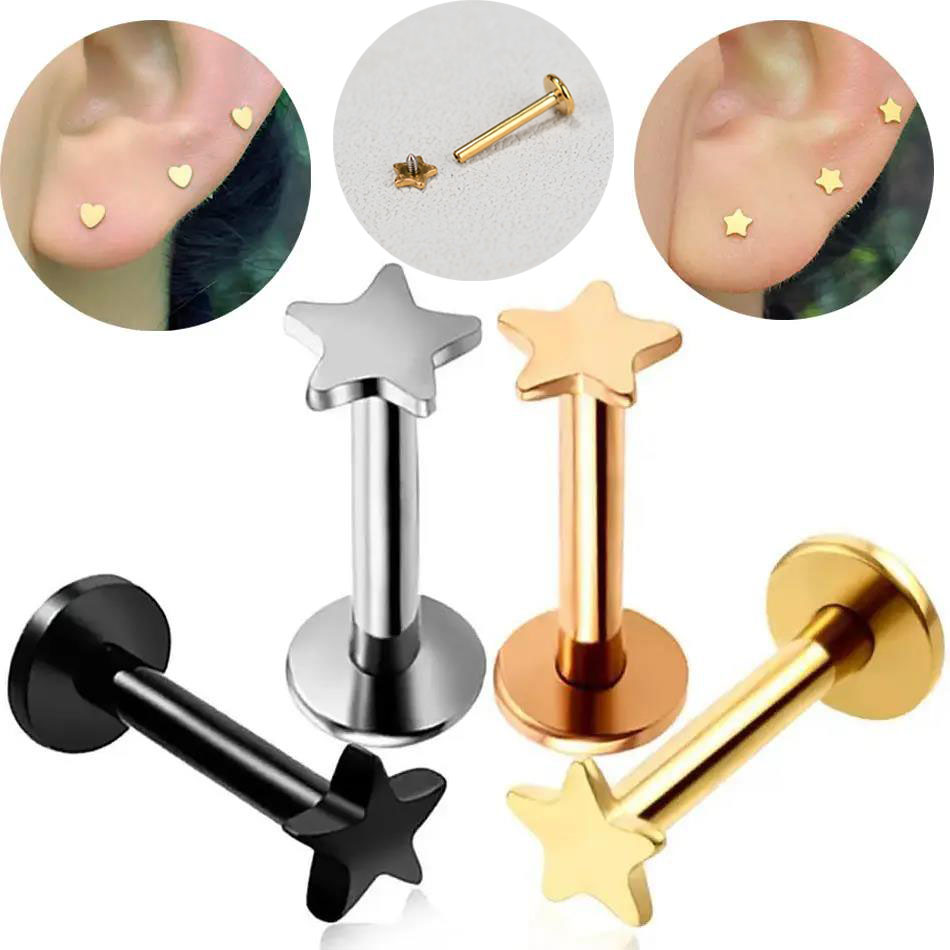 16G Piercing Titanium Steel In - Body Jewelry Internally Threaded recensione e prezzo