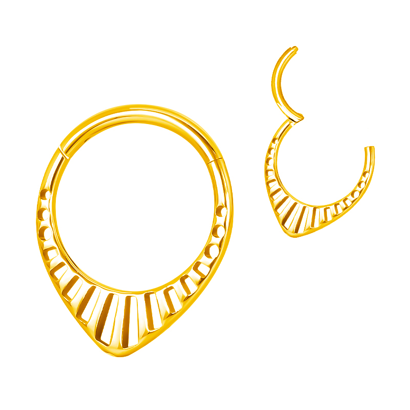 ASTM F136 Titanium EAR PIERC N - Nipple Bar Curved recensione e prezzo
