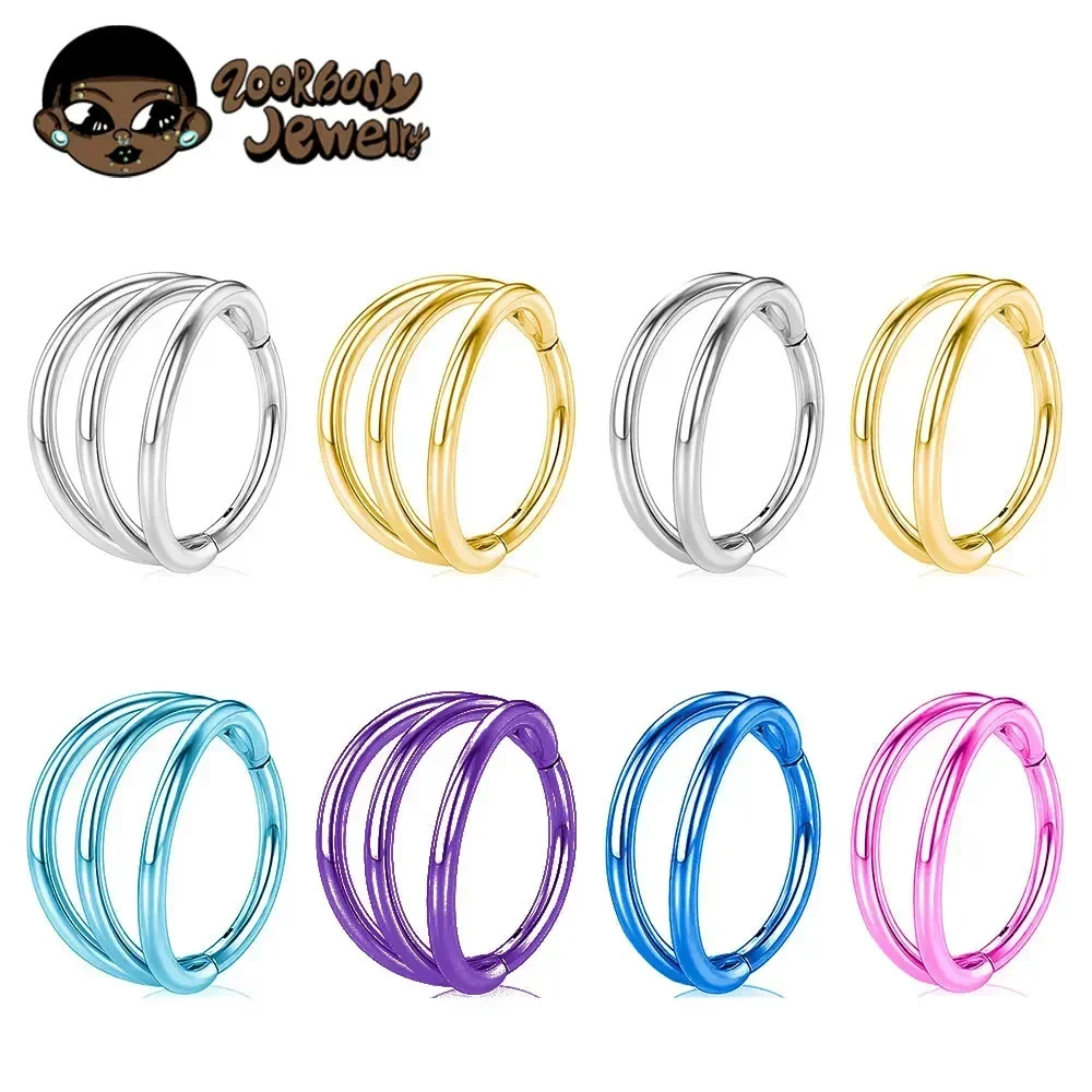 ASTM F136 Titanium 3 Layer Hin - Zoor Body Jewelry recensione e prezzo