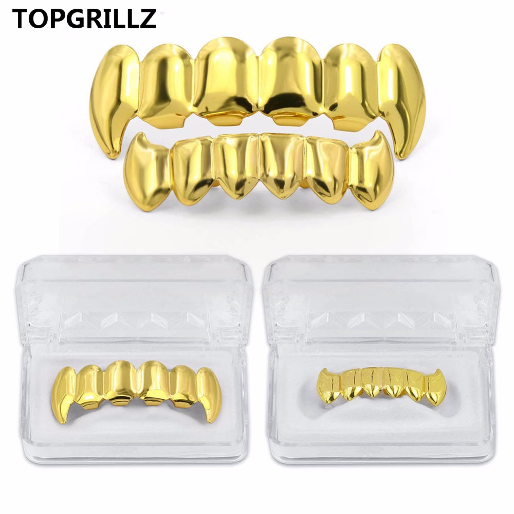 TOPGRILLZ Gold Silver Plated H - Body Jewelry Real Gold recensione e prezzo