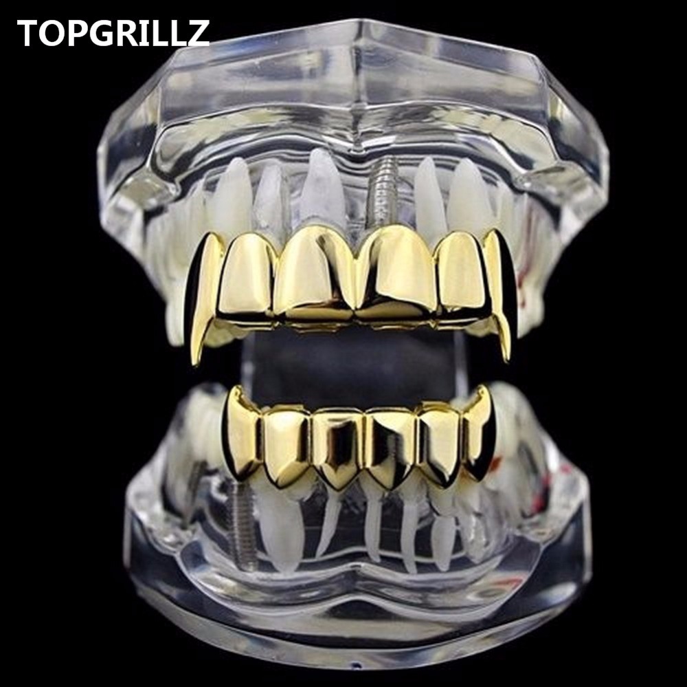 TOPGRILLZ Gold Silver Plated H - Body Jewelry Real Gold recensione e prezzo