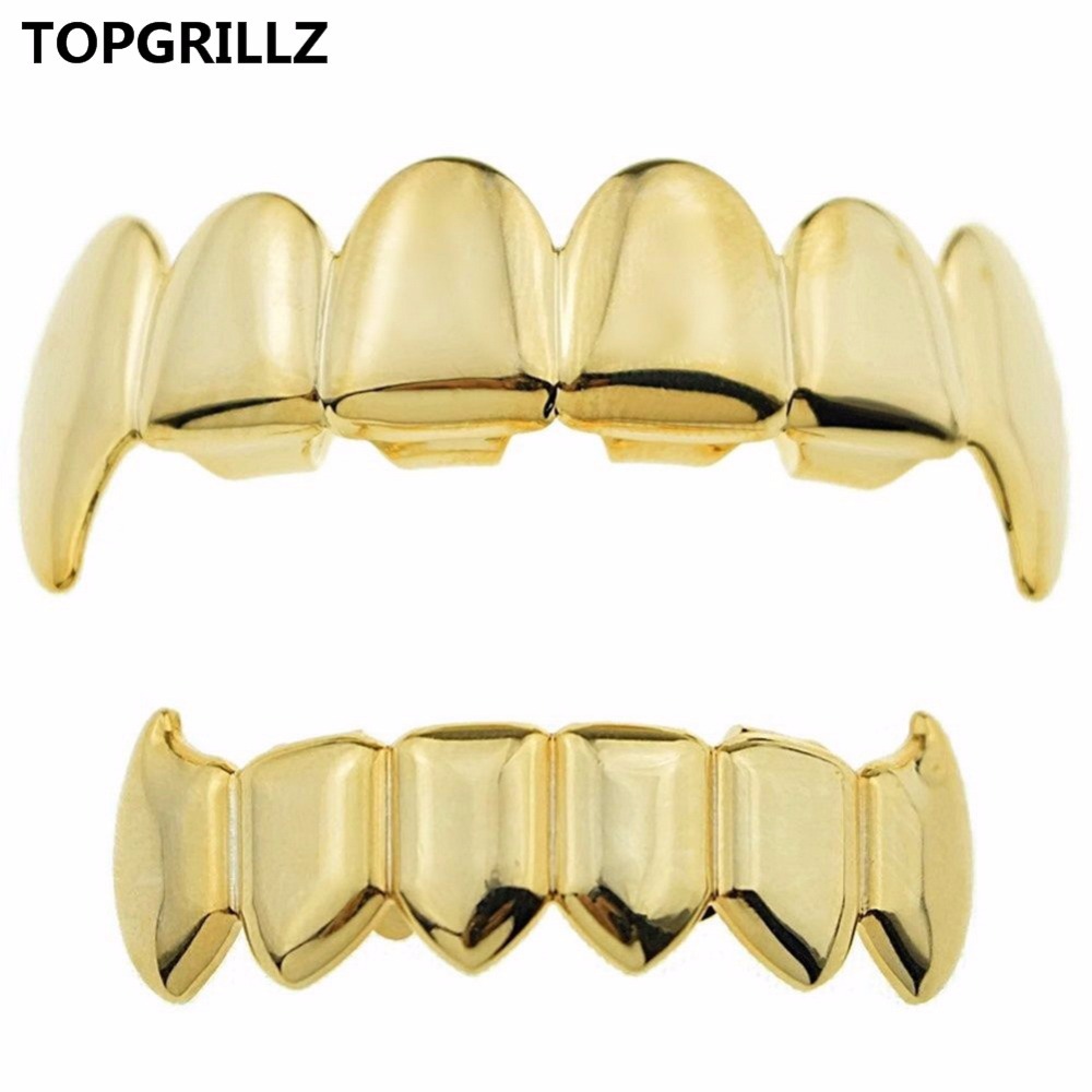 TOPGRILLZ Gold Silver Plated H - Body Jewelry Real Gold recensione e prezzo