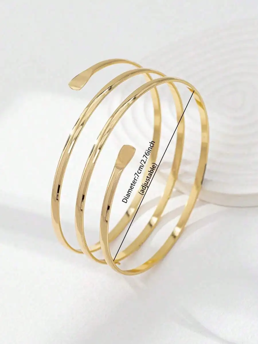 1pc Women Metal Wire Armband,  - Body Jewelry Women recensione e prezzo