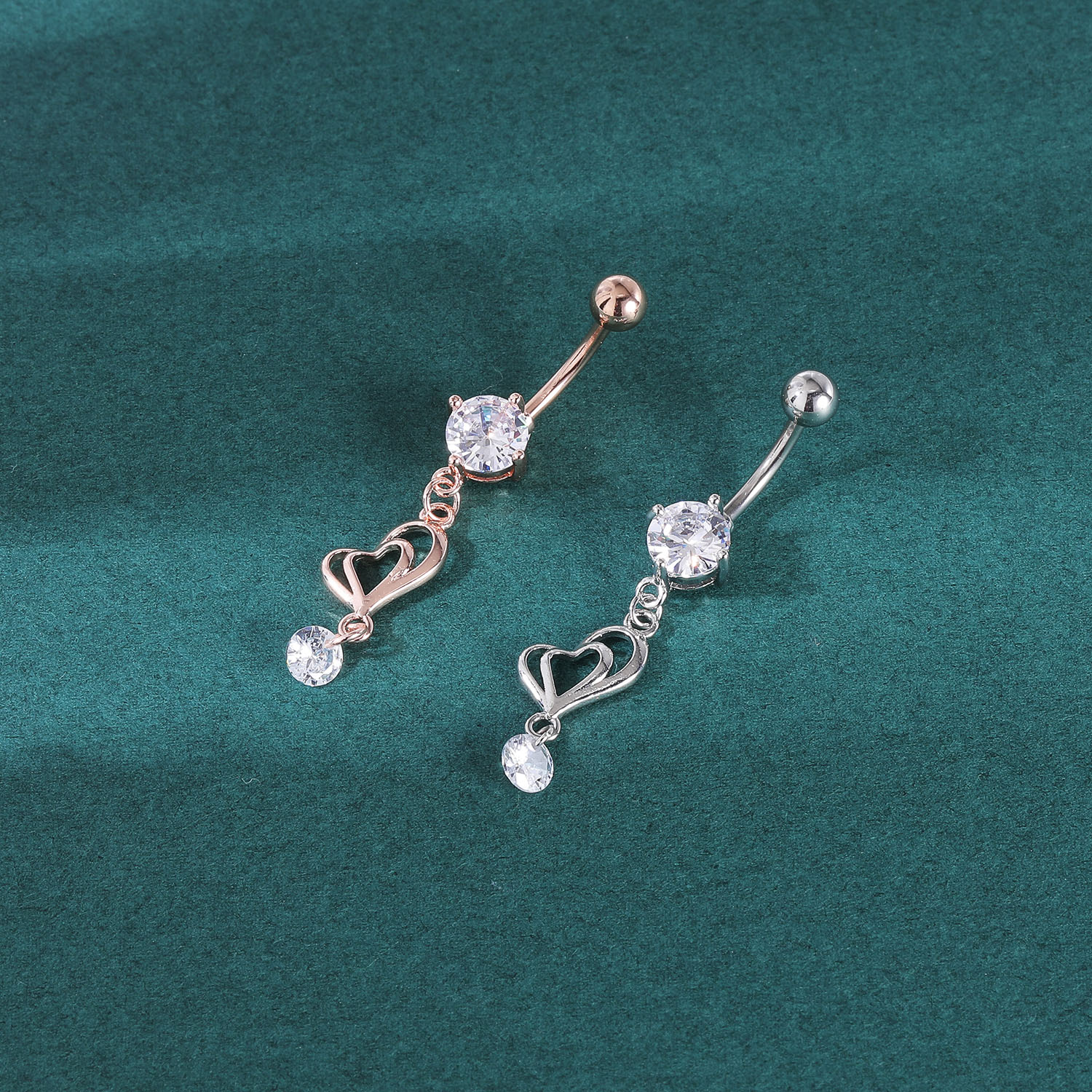 ZS 14G 1PC Zircon Flower Belly - Body Jewelry Real Gold recensione e prezzo