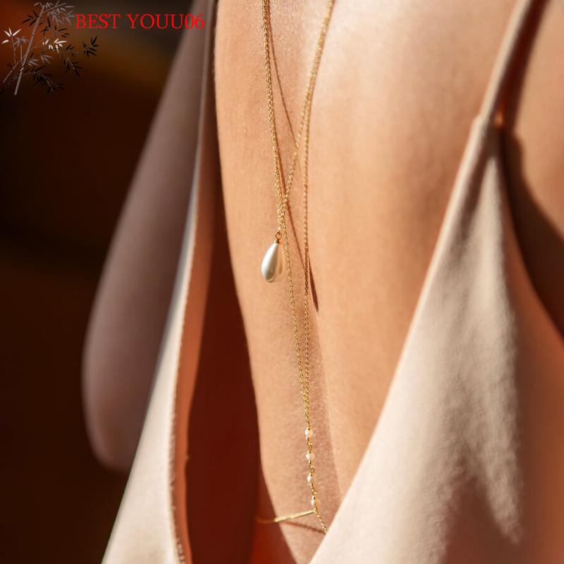 Hot Simple Multilayer Pearl Ba - Body Jewelry Back recensione e prezzo