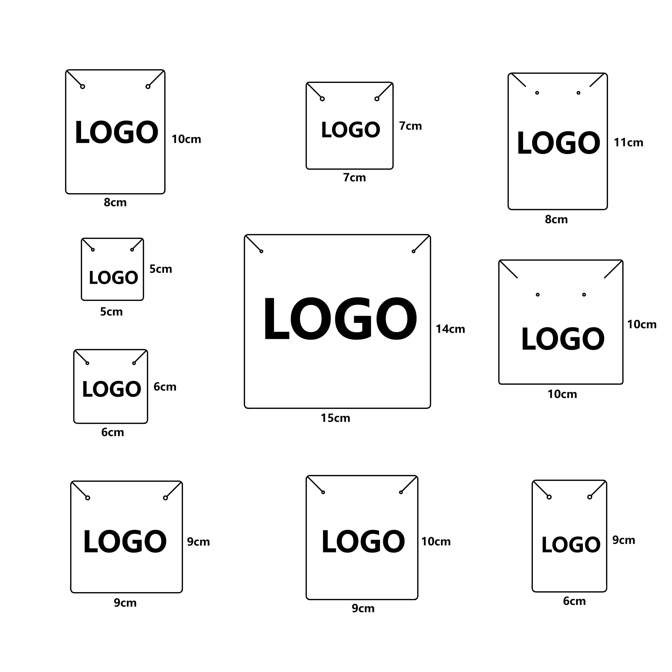 Print Logo Personalize Necklac - Body Jewelry Display recensione e prezzo