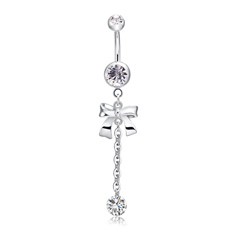 925 Silver Sterling Belly Butt - Body Jewelry Internally Threaded recensione e prezzo