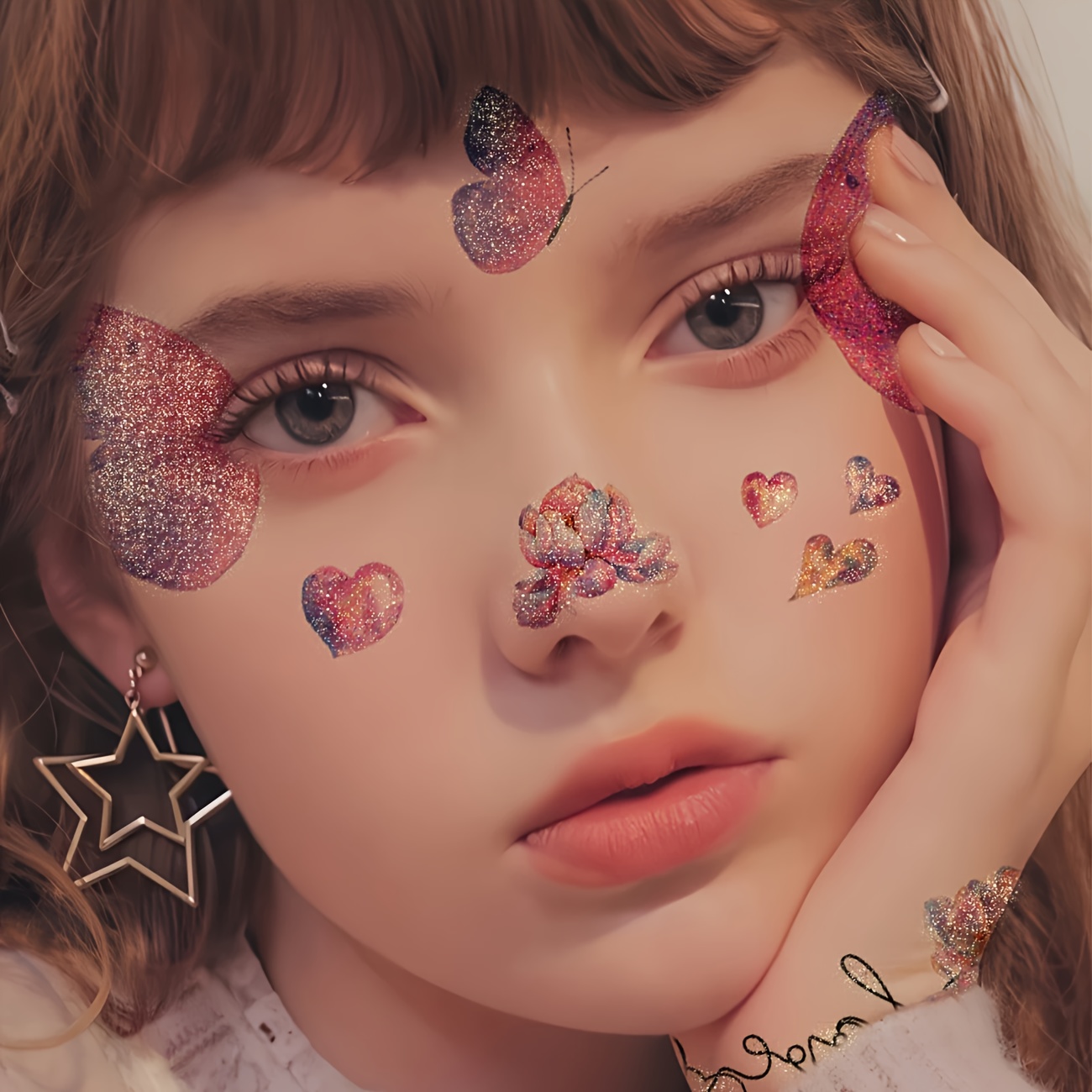 Colorful Glitter Wax Paper Bru - Body Jewelry Glue recensione e prezzo