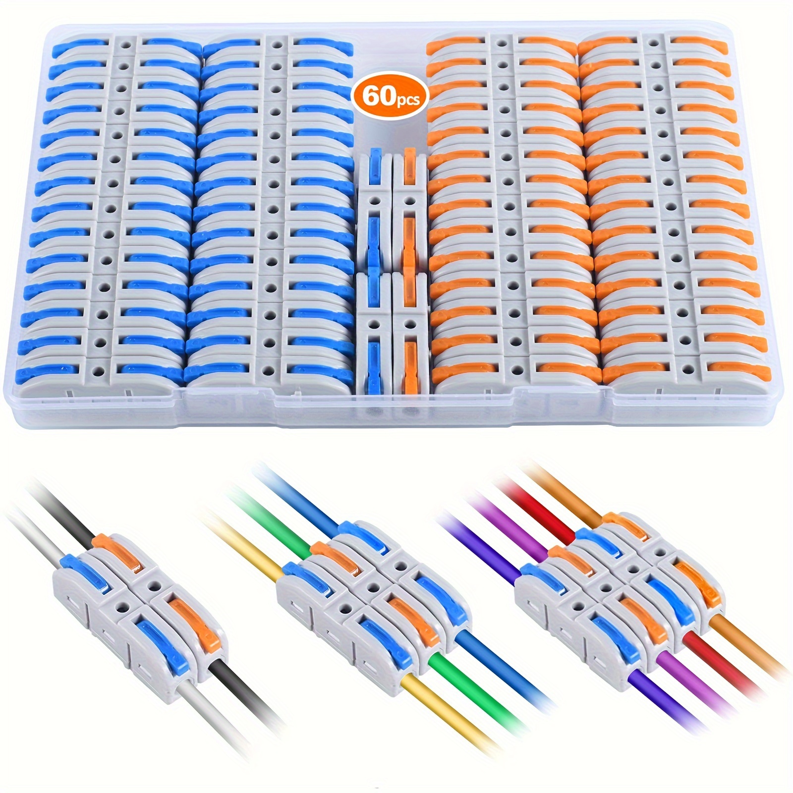 Lever Wire Connectors, 10pcs/6 - Threadless Push Pin recensione e prezzo